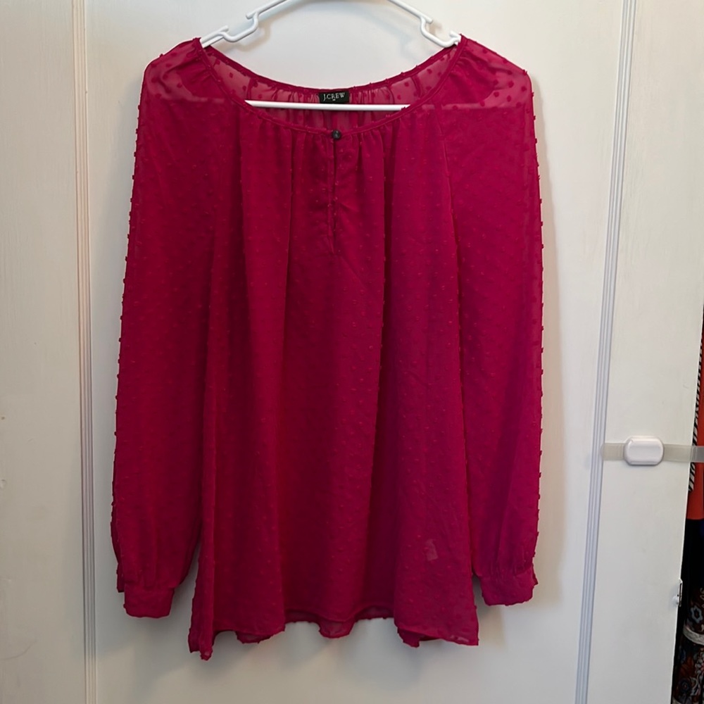 J. Crew Women’s Sheer Top